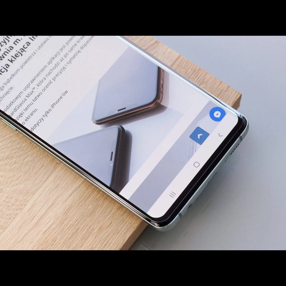 Tvrzené sklo 3MK HardGlass Max Sensor-Dot Samsung Galaxy S10+ Plus černé - 4