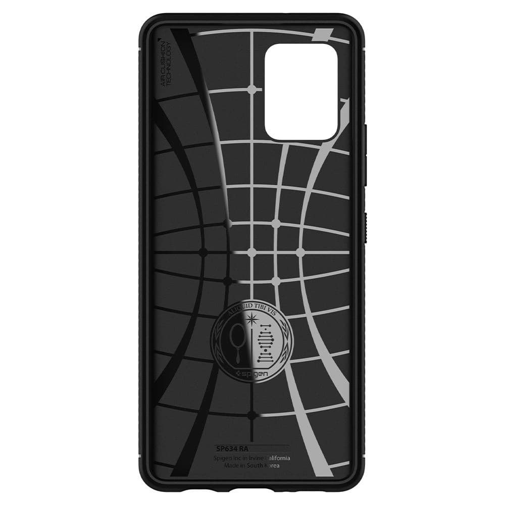 Etui Spigen Rugged Armor Samsung Galaxy A42 5G Matná Černá - 3