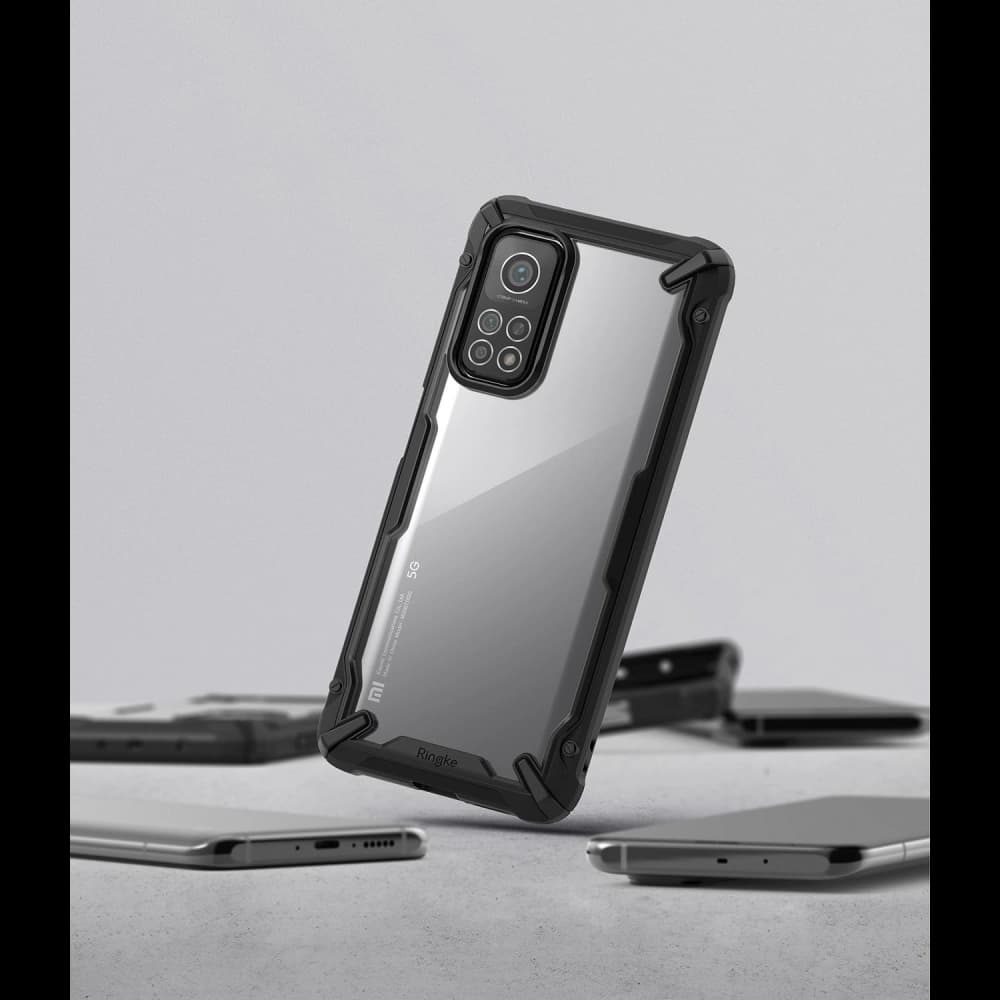 Ringke Xiaomi Tasche Fusion-X Mi 10T/Pro Camo (Moro) Schwarz - 6