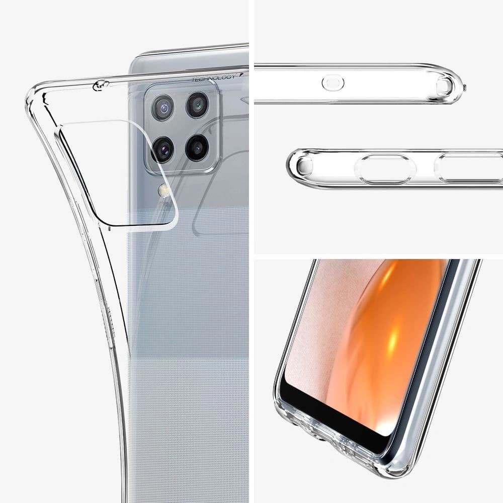 Etui Spigen Liquid Crystal Samsung Galaxy A42 5G Crystal Clear - 6