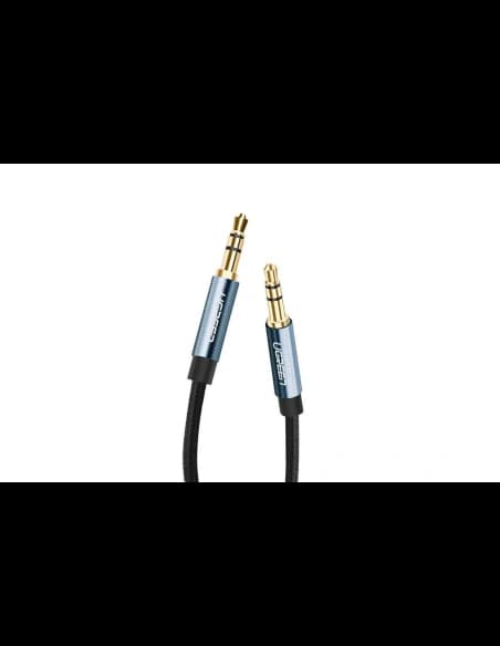 Kabel mini jack 3,5mm AUX UGREEN 3m modrý