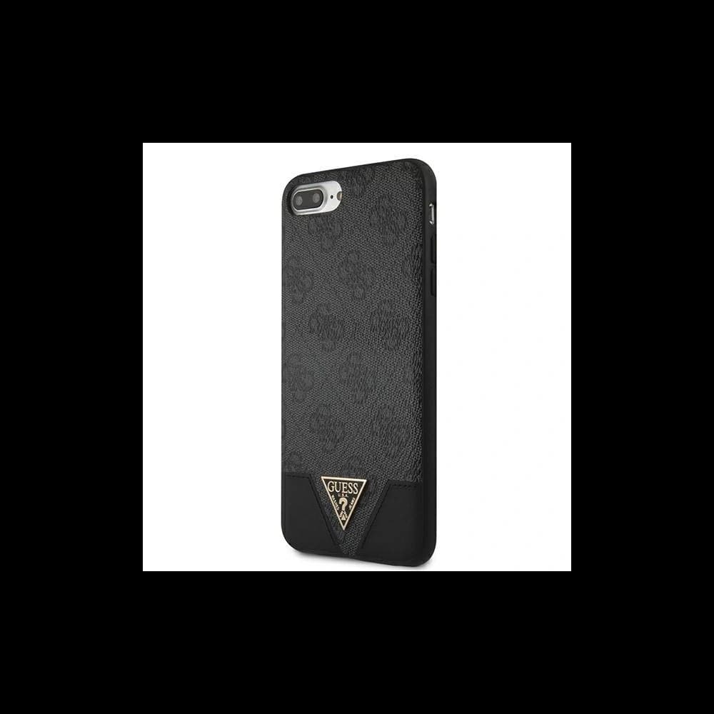 Etui Guess GUHCI8LPU4GHBK Apple iPhone 8/7 Plus šedý/grey hardcase 4G Triangle Collection - 2