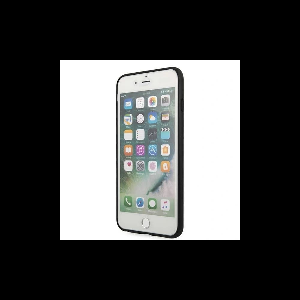 Etui Guess GUHCI8LPU4GHBK Apple iPhone 8/7 Plus šedý/grey hardcase 4G Triangle Collection - 5