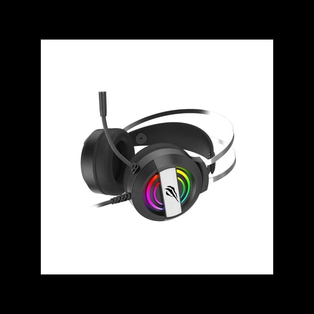 Játékfülhallgató Havit GAMENOTE H2026d RGB USB+3.5mm - 3