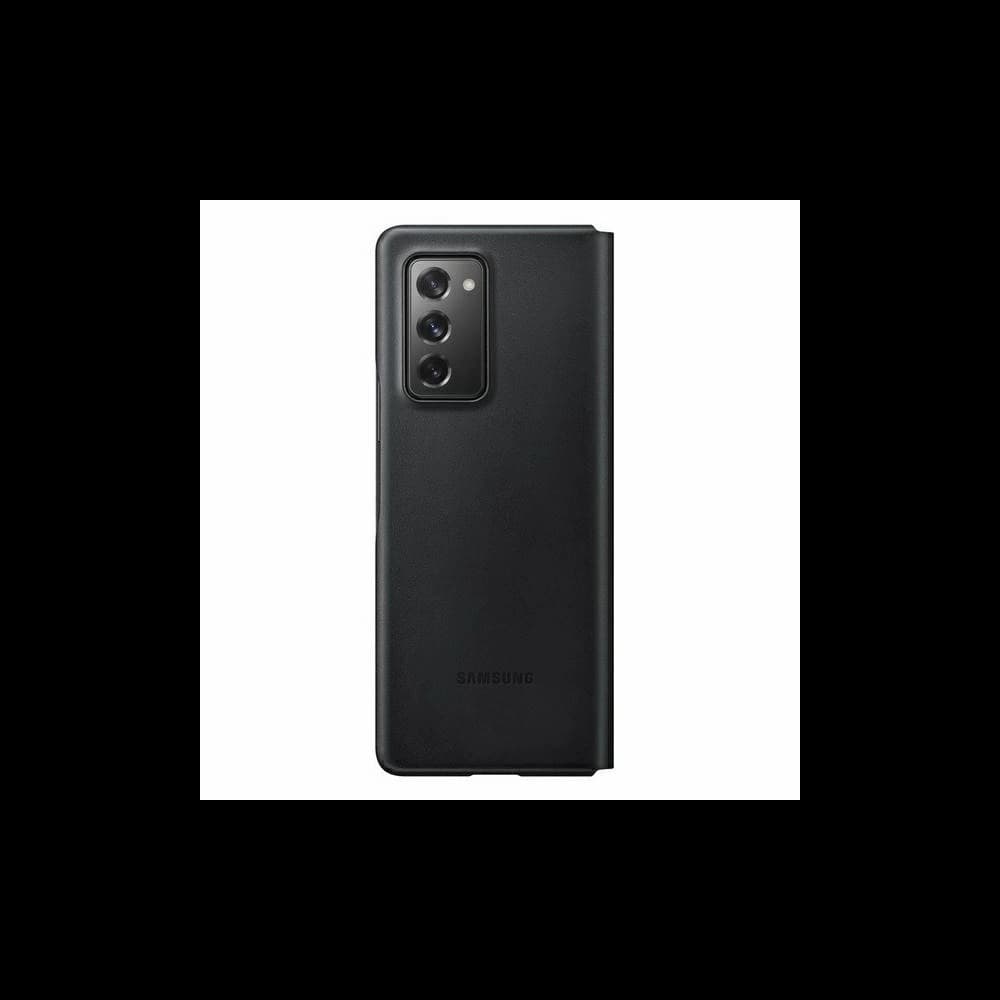 Etui Samsung Galaxy Z Fold 2 5G EF-FF916LB negru/c Black Leather Flip Cover - 3