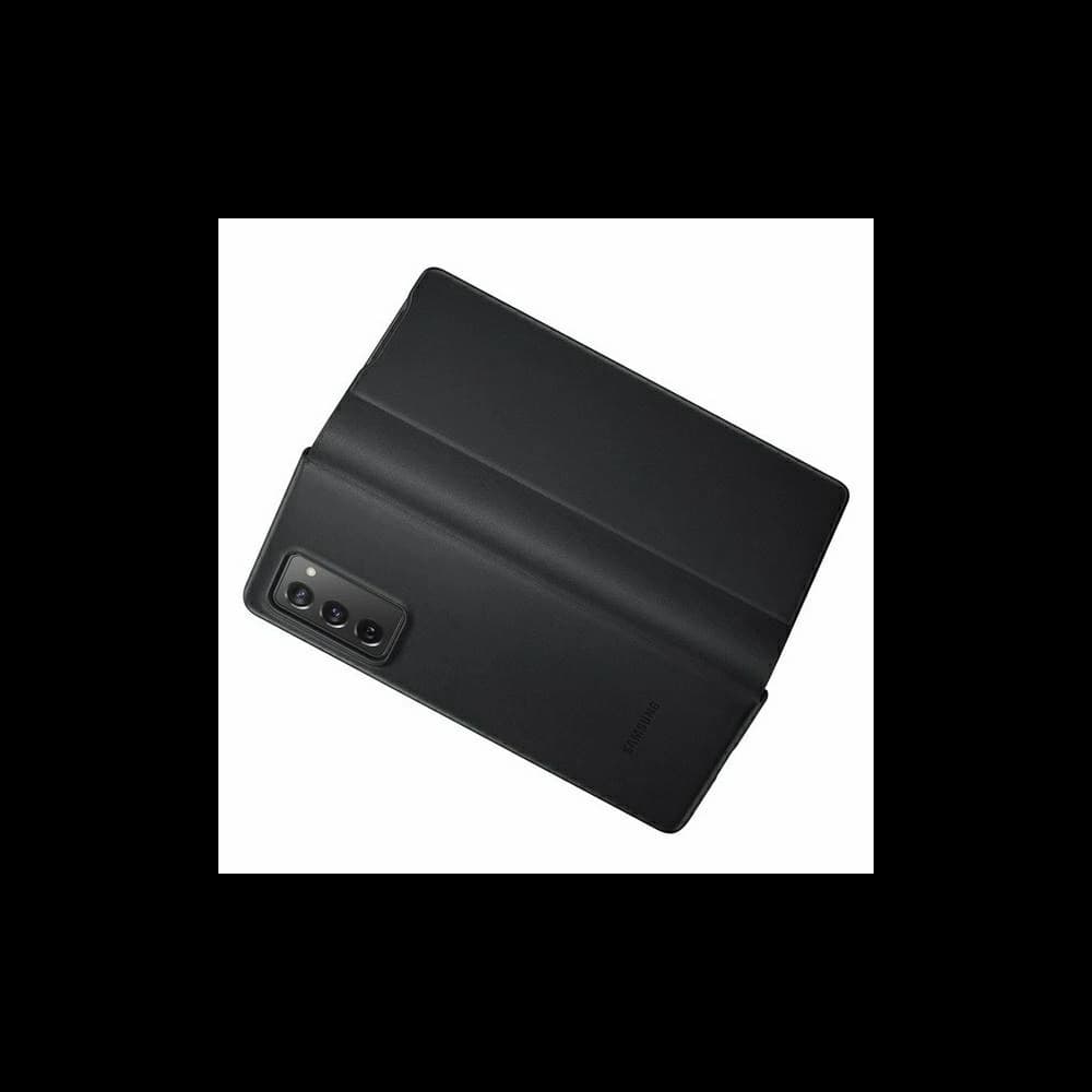 Etui Samsung Galaxy Z Fold 2 5G EF-FF916LB negru/c Black Leather Flip Cover - 5