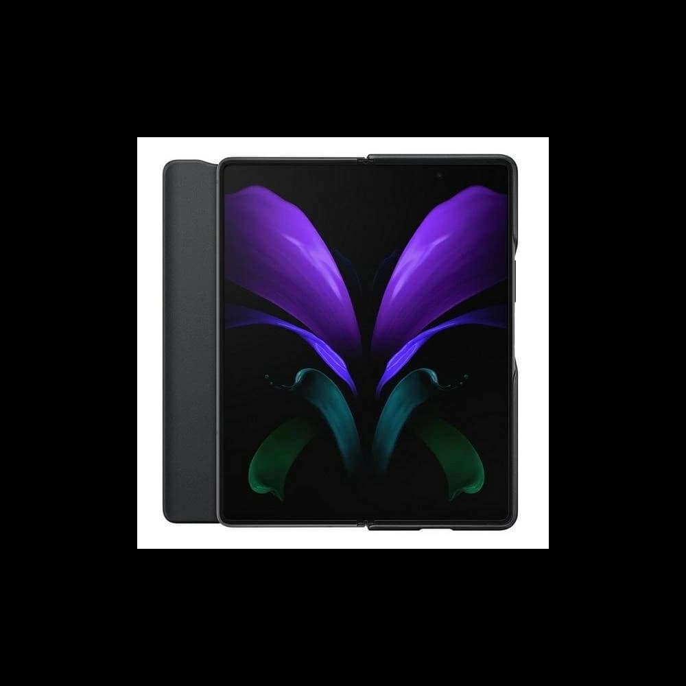 Etui Samsung Galaxy Z Fold 2 5G EF-FF916LB negru/c Black Leather Flip Cover - 6