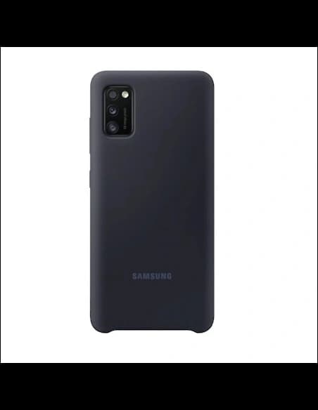 Samsung Gehäuse Galaxy A41 EF-PA415TB schwarz/schwarz Silikonhülle