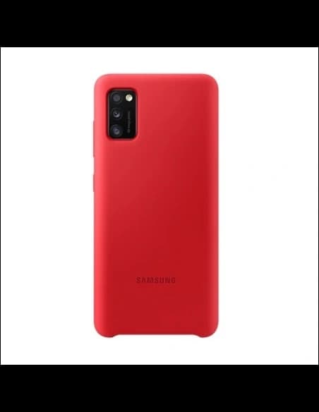 Samsung Gehäuse Galaxy A41 EF-PA415TR rot/rot Silikonhülle
