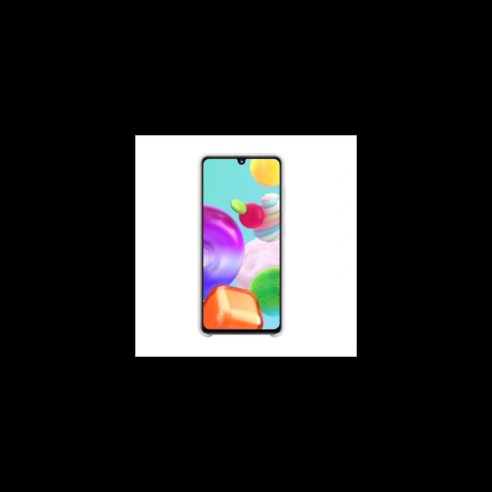 Samsung Galaxy A41 EF-PA415TW white Silicone Cover - 2
