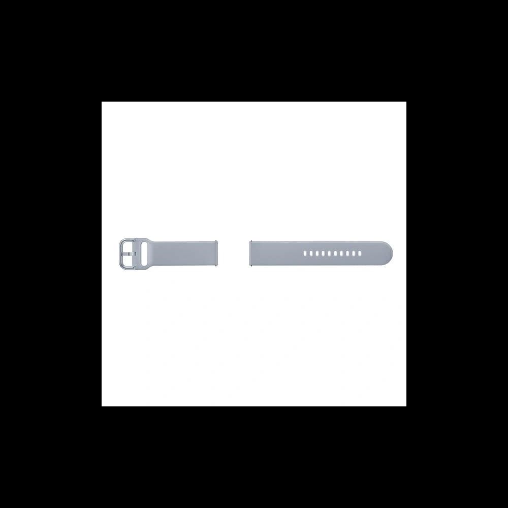 Samsung Galaxy Watch Active/Active 2 Strap ET-SFR82MSEGWW Sport 20mm silver - 2