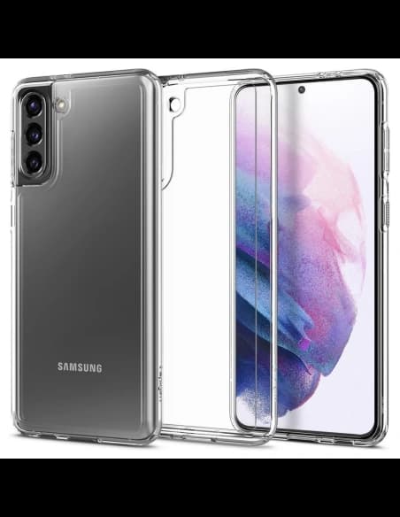 Spigen Samsung Case Ultra Hybrid Galaxy S21 Kristallklar