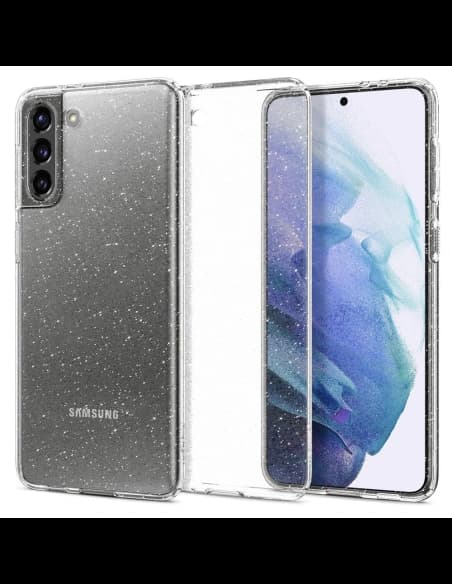 Spigen Samsung Case Flüssigkristall Galaxy S21 Glitzerkristall