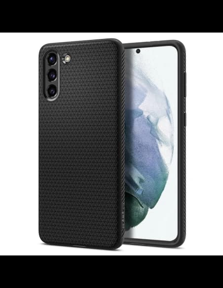 Spigen Samsung Case Liquid Air Galaxy S21+ Plus Mattschwarz