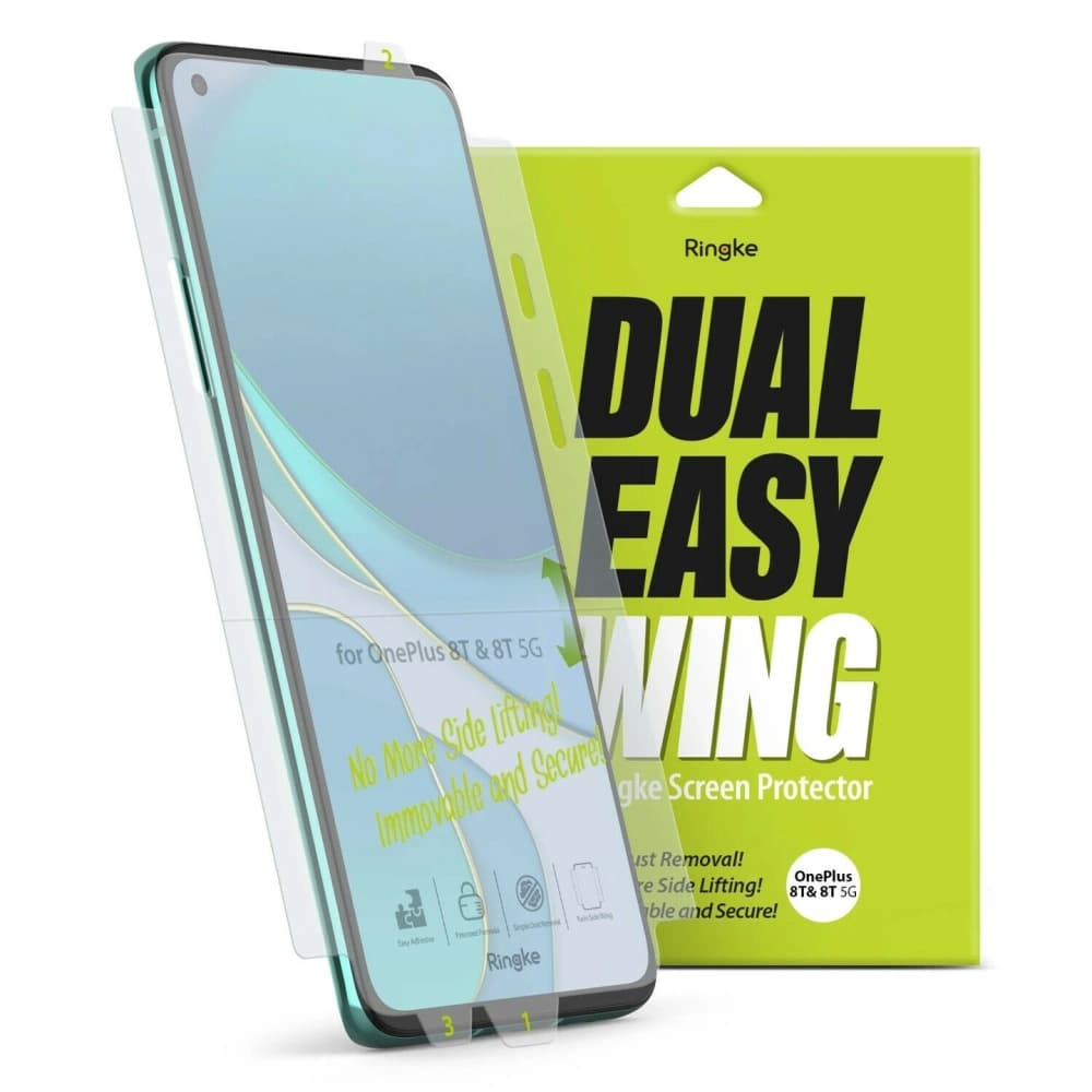 Ringke Dual Easy Wing Full Cover OnePlus 8T [2 PACK] - 1