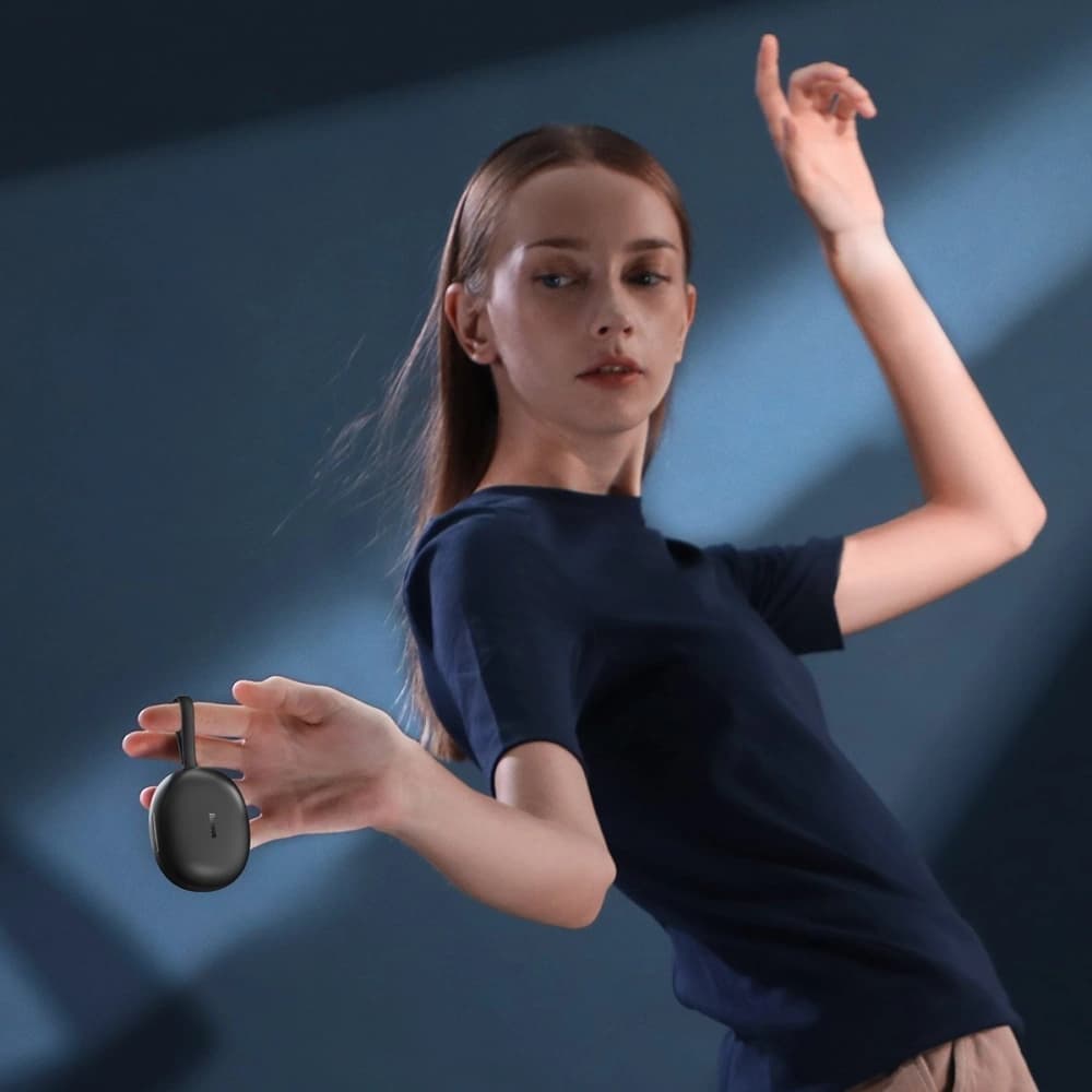 Căști TWS Baseus Encok W05, Bluetooth 5.0 (negre) - 11