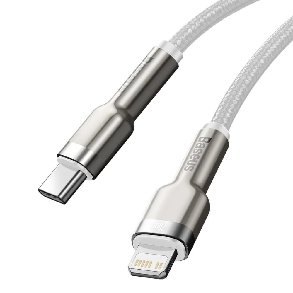 Baseus USB-C zu Lightning Kabel Cafule, PD, 20W, 2m (weiß) - 4