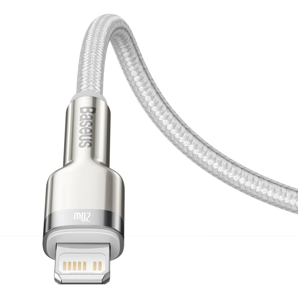 Baseus USB-C zu Lightning Kabel Cafule, PD, 20W, 2m (weiß) - 5