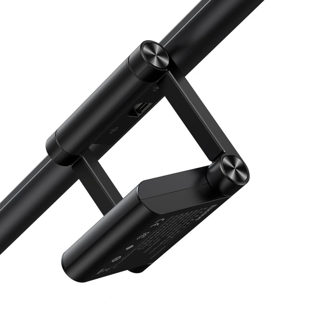 Lampa na monitor Baseus I-Wok Pro, s klipem a stmívačem (černá) - 7