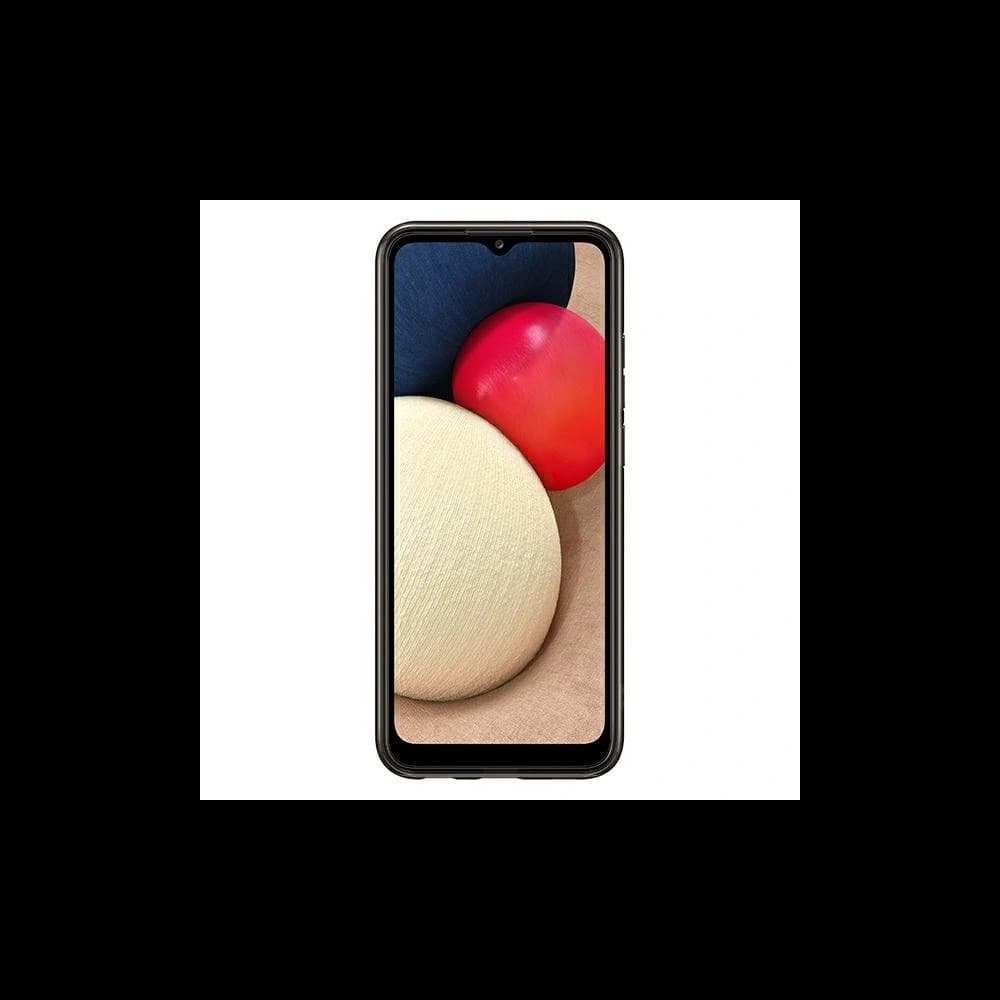 Etui Samsung Galaxy A02s EF-QA026TB Clear Cover černé - 2