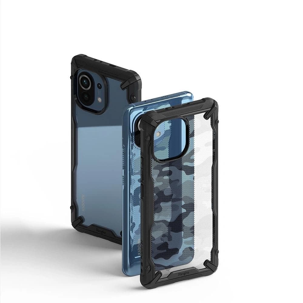 Ringke Fusion-X Design Xiaomi Mi 11 Camo Black - 3