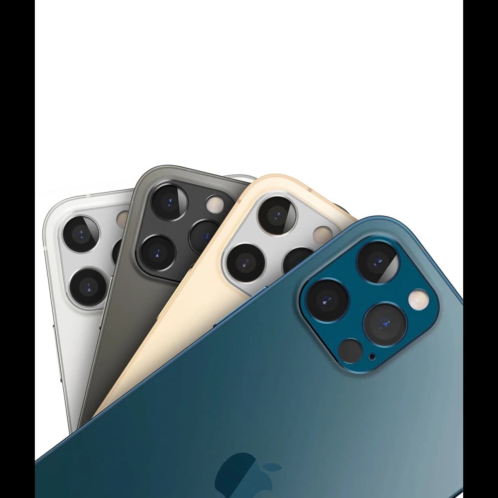 Nakládka Ringke Camera Styling Apple iPhone 12 Pro Max Blue - 4