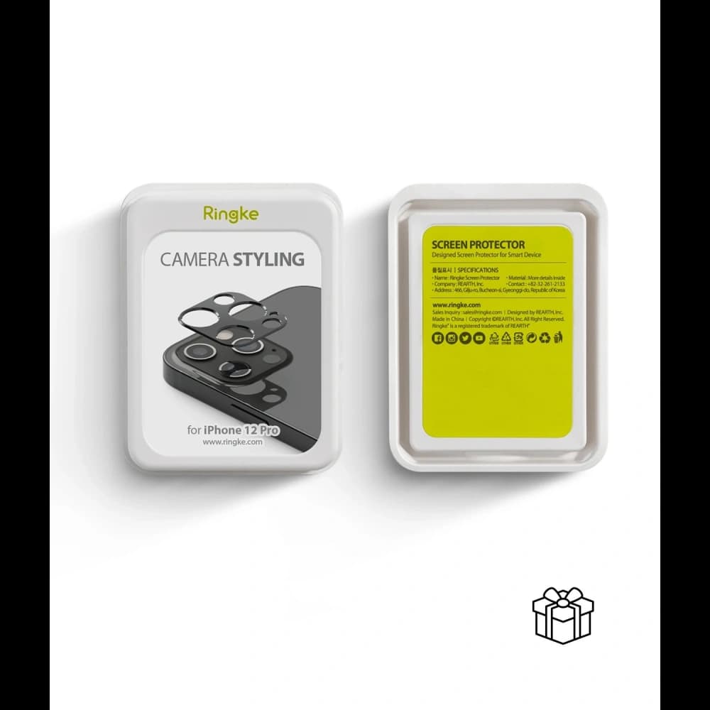 Nakládka Ringke Camera Styling Apple iPhone 12 Pro Max Blue - 10