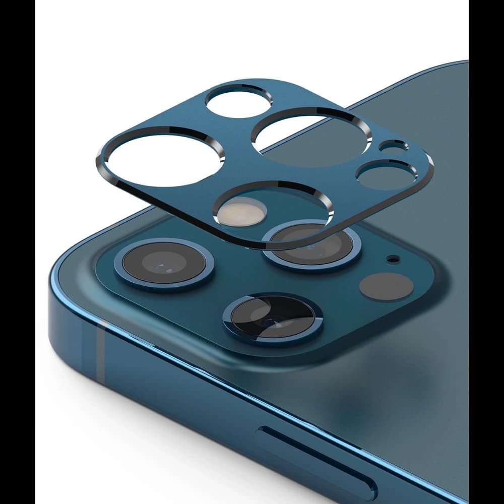 Nakládka Ringke Camera Styling Apple iPhone 12 Pro Max Blue - 1