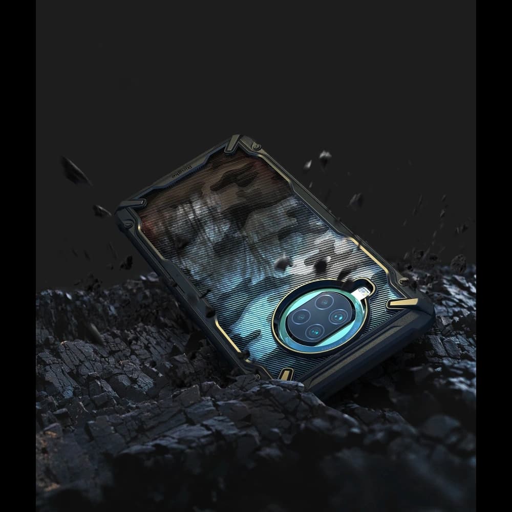 Etui Ringke Fusion-X Xiaomi Mi 10T Lite 5G/Mi 10i 5G Negru - 5