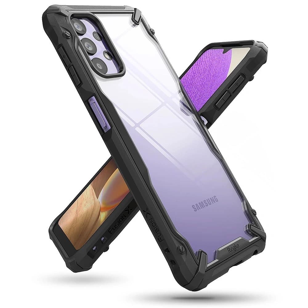 Etui Ringke Fusion-X Samsung Galaxy A32 5G Fekete