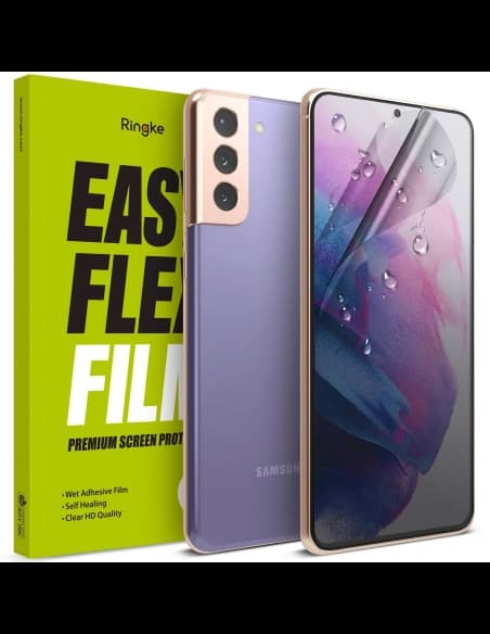 Ringke Samsung Hydrogel-Folie Easy Flex Galaxy S21+ Plus [2 PACK]