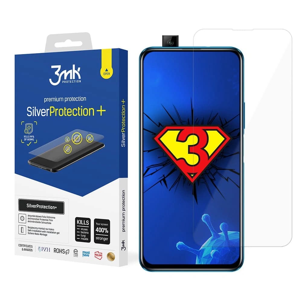 Antimikrobiální ochranná fólie 3MK Silver Protect+ Honor X10 Lite