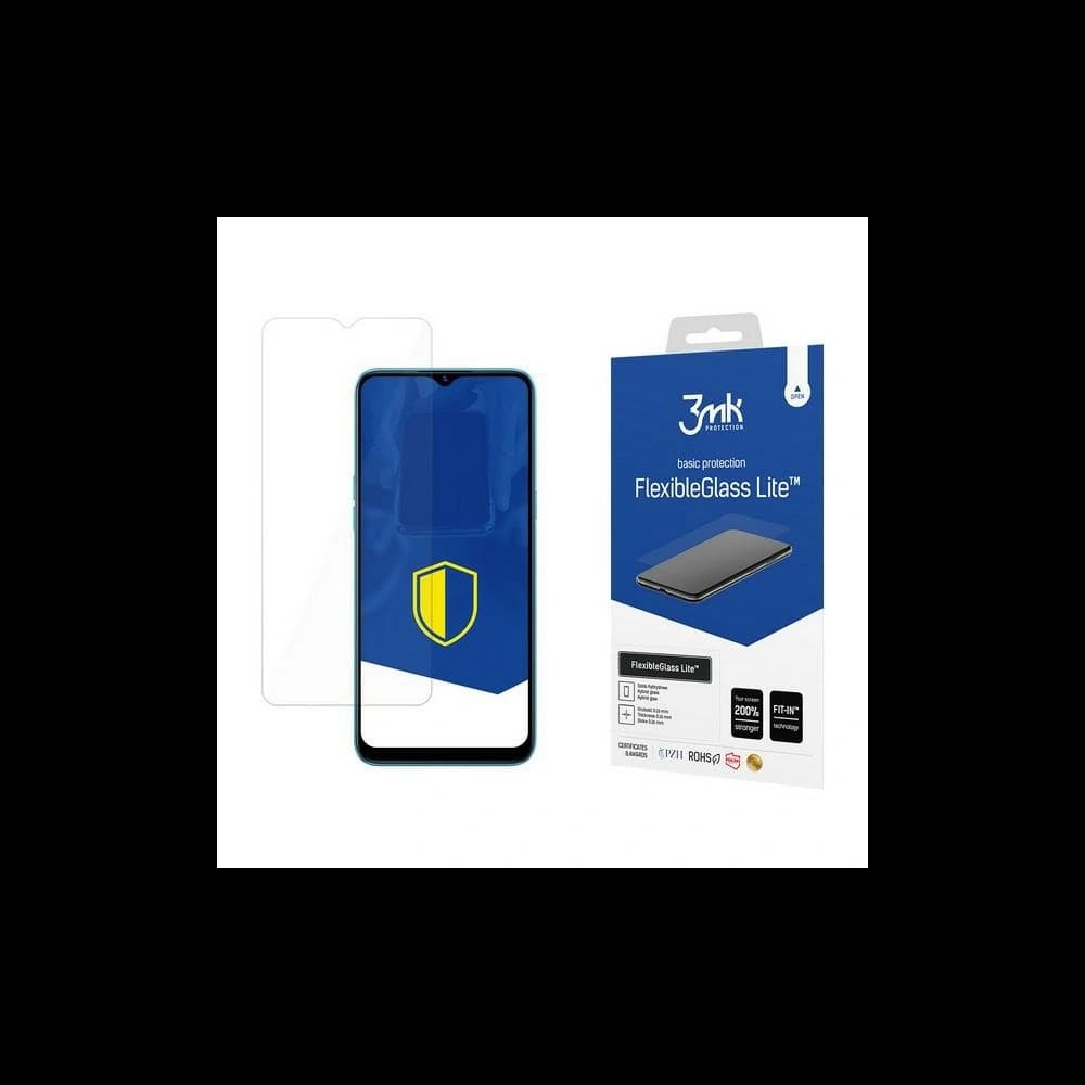 Hybrydní sklo 3MK FlexibleGlass Lite Realme C3 - 1