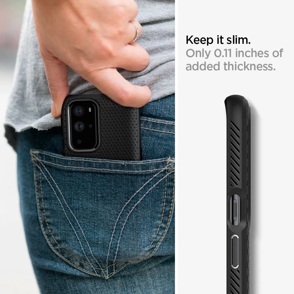 Spigen Liquid Air OnePlus 9 Pro Matte Black - 4