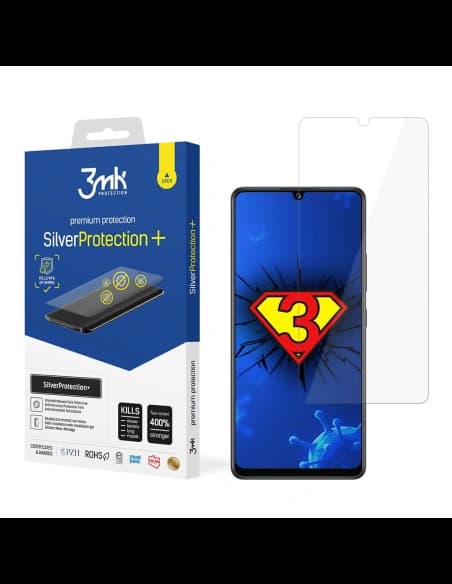Antimikrobní ochranná fólie 3MK Silver Protect+ Samsung Galaxy A42 5G