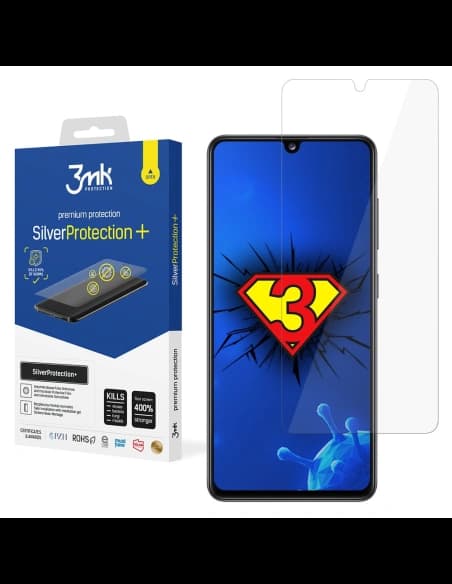 3MK Samsung Antimikrobielle Schutzfolie Silver Protect+ Galaxy A41