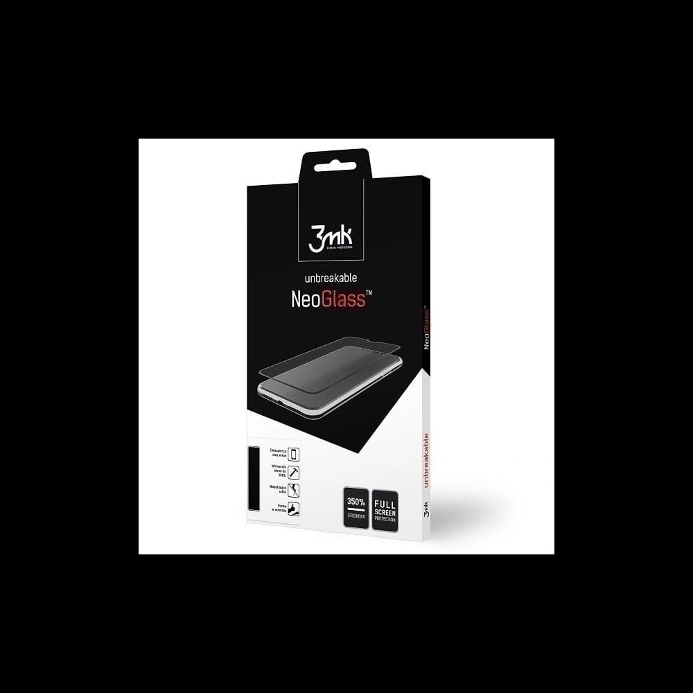 Ochranné sklo 3MK NeoGlass Samsung Galaxy M21 Full Cover černé