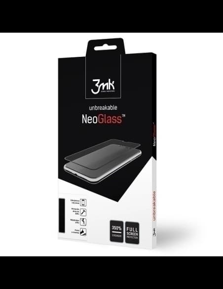 3MK Samsung Schutzglas NeoGlass Galaxy A70 Full Cover schwarz