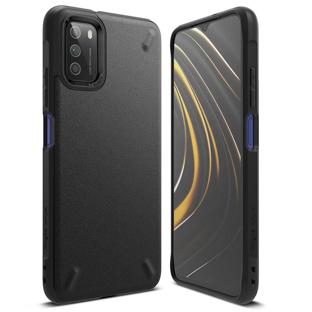 Etui Ringke Onyx Pocophone M3 Fekete