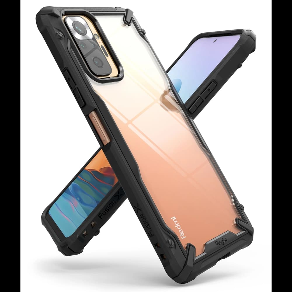 Ringke Tasche Fusion-X Redmi Note 10 Pro Schwarz - 2