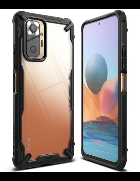 Ringke Tasche Fusion-X Redmi Note 10 Pro Schwarz