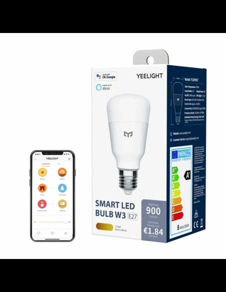 Okos izzó Yeelight W3 E27 (dimmeres)