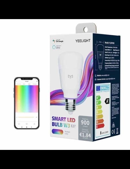 Okos izzó Yeelight W3 E27 (szín)