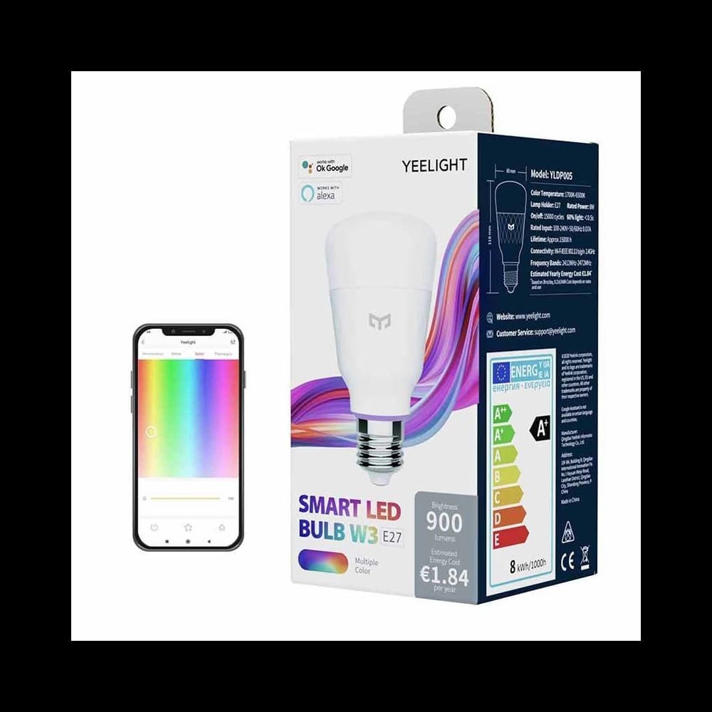 Okos izzó Yeelight W3 E27 (szín) - 1