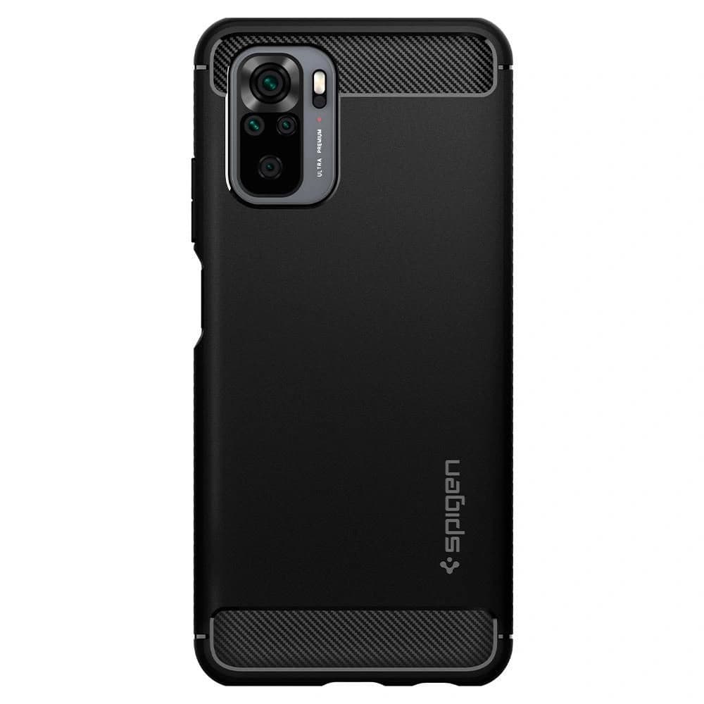 Etui Spigen Rugged Armor Redmi Note 10/10S Negru Mat - 2