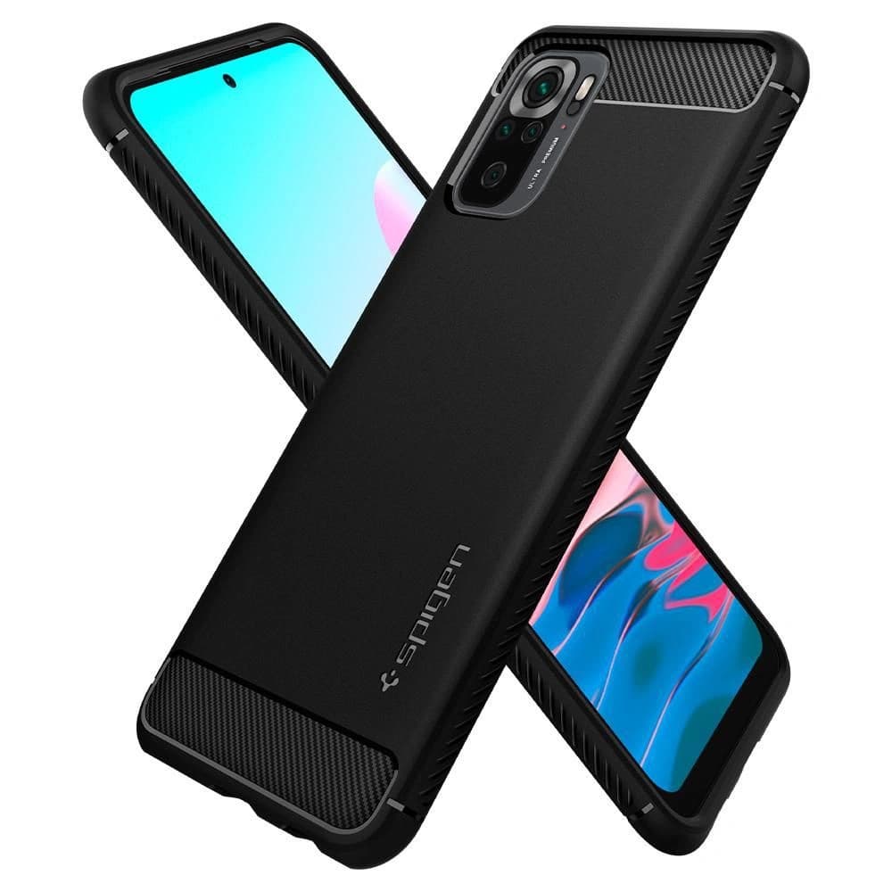 Etui Spigen Rugged Armor Redmi Note 10/10S Negru Mat - 6