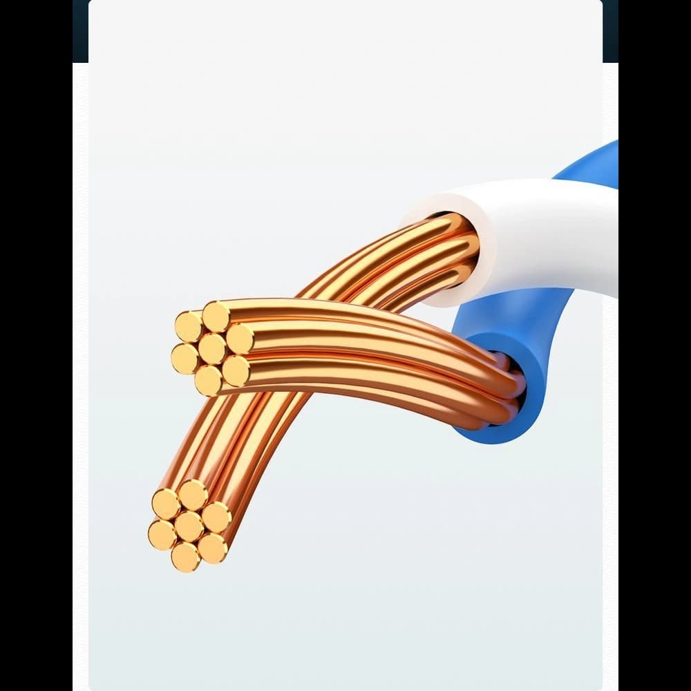 UGREEN kabel internetový síťový Ethernet patchcord RJ45 Cat 6 UTP 1000Mbps 20m černý (20166) - 7