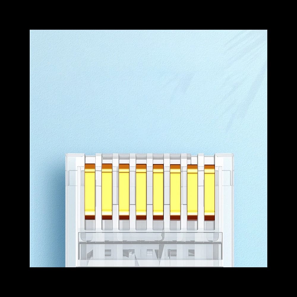 UGREEN 10x RJ45 8P8C Cat 6 Stecker transparent (50961) - 6