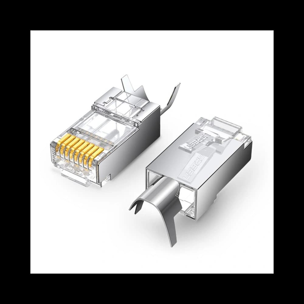UGREEN 10x modulární konektor RJ45 8P8C Cat 6A Cat 7 (70316) - 1