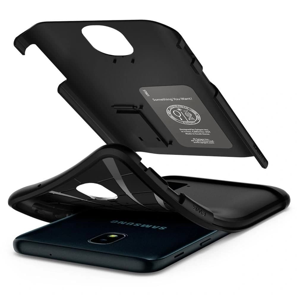 Spigen Samsung Husă Slim Armor Galaxy J3 2018 Negru - 4
